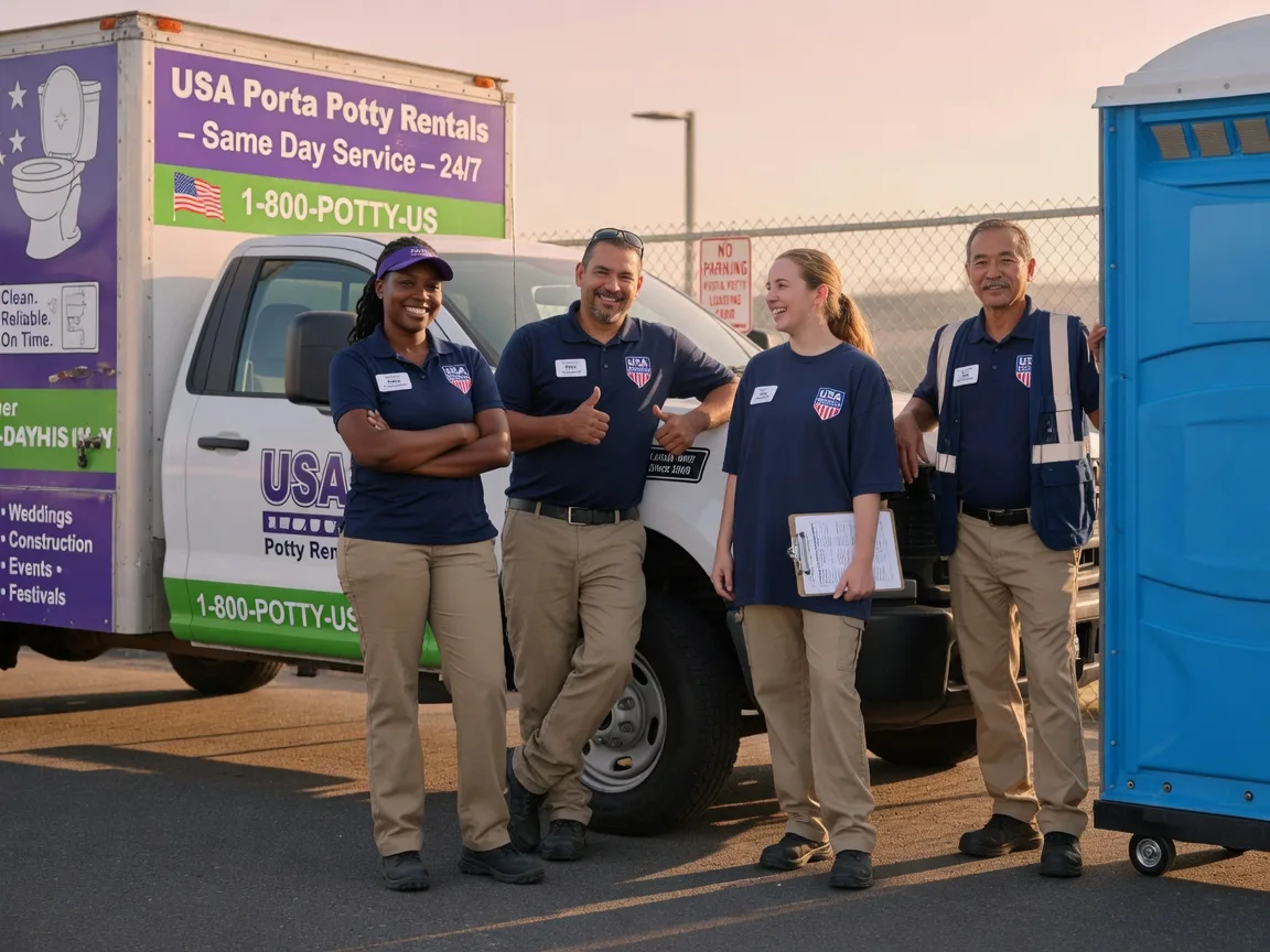 Porta Potty Rental company in Bivalve, MD
